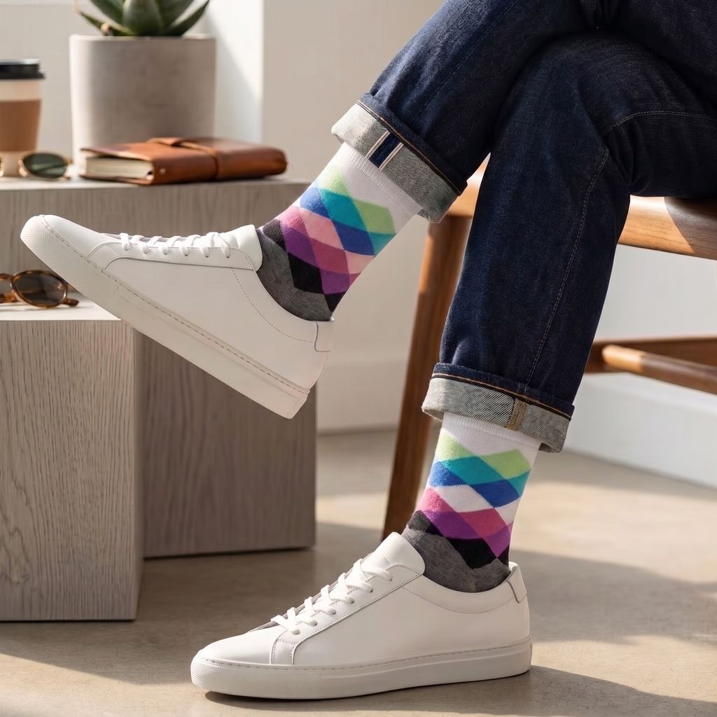 Classic Stripe Dress Crew