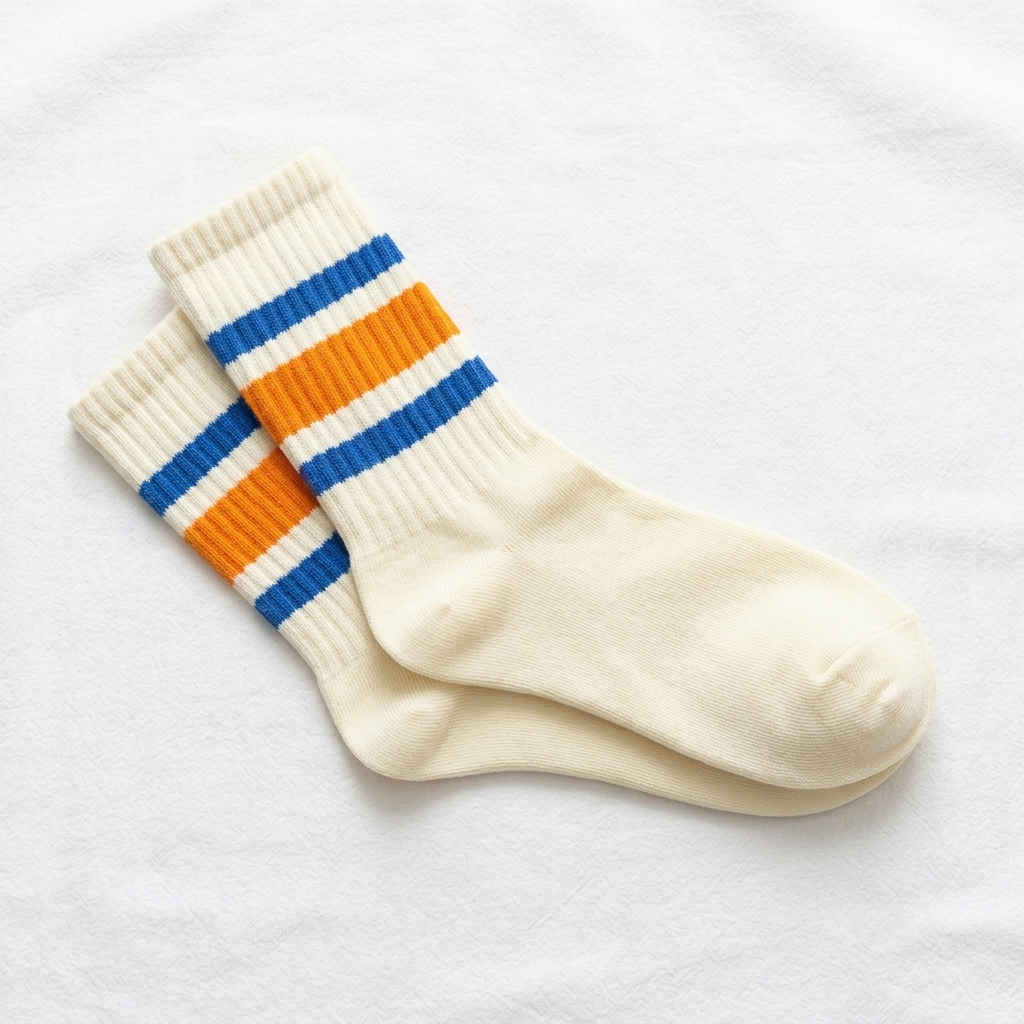Blue Orange Stripe