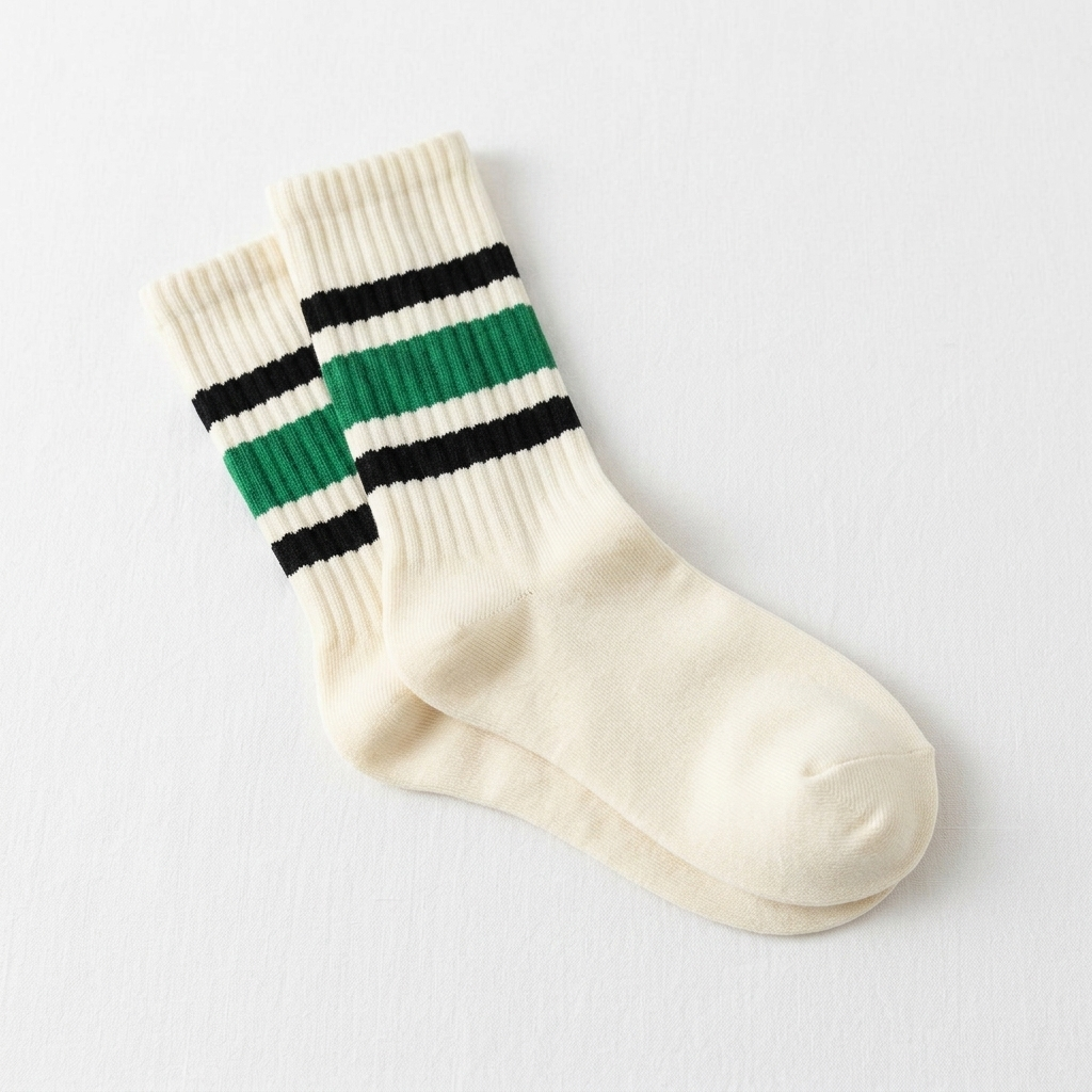 Black Green Stripe