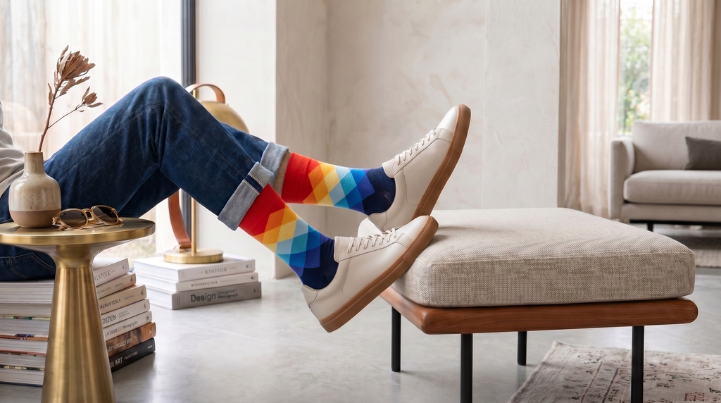 Classic Stripe Dress Crew