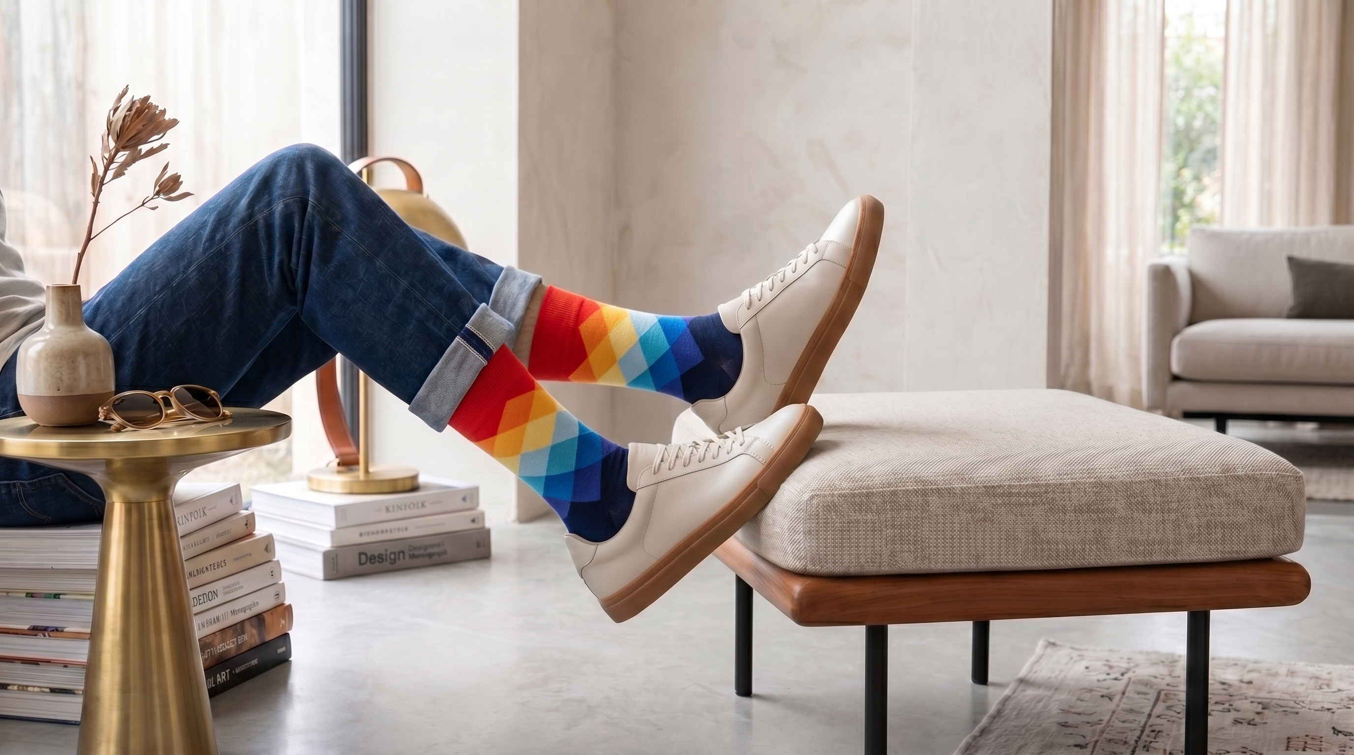 Classic Stripe Dress Crew