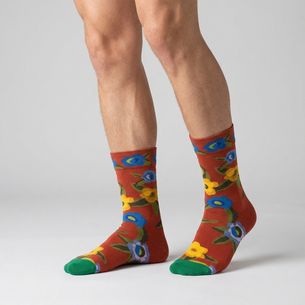 Wildflower Study wearing legs