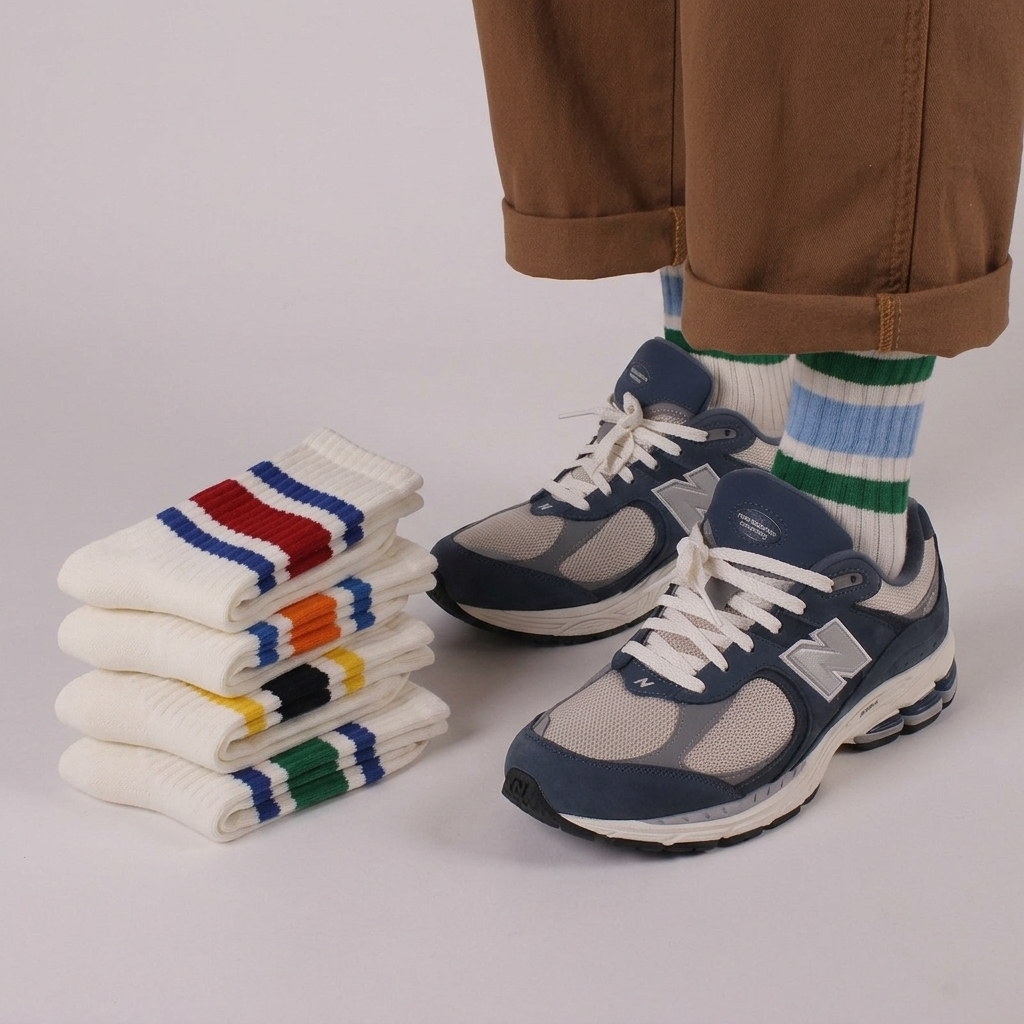 Weekend Stripe Crew lifestyle 2