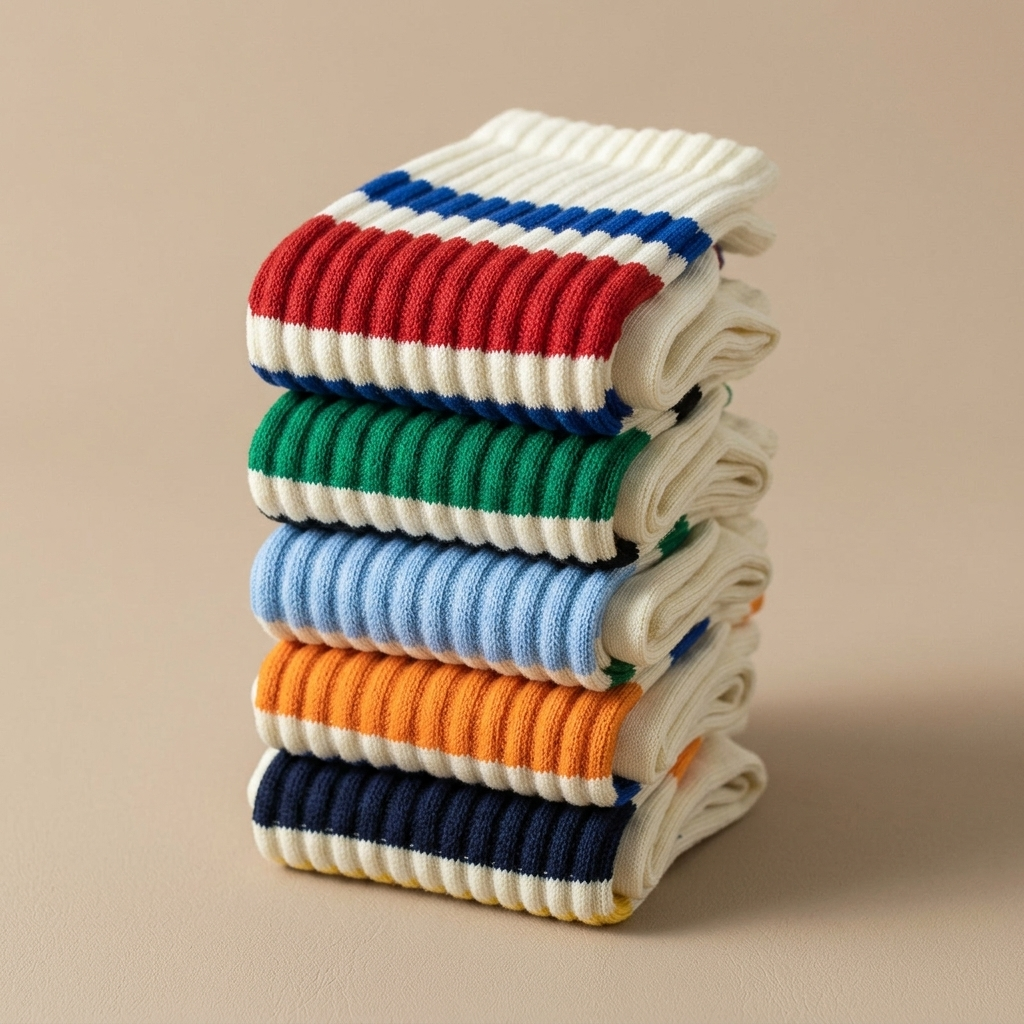 Weekend Stripe Crew stacked family